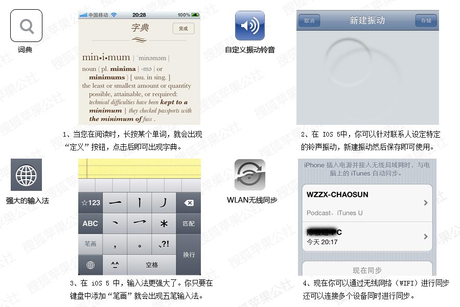 測試 - 【搜狐蘋果公社】iOS 5 新功能使用全方位解析