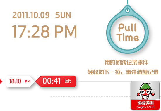 《Pull Time 2》iPhone最酷的時間管理軟件評測   