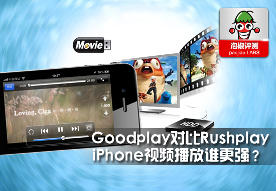 iPhone視頻播放器：Goodplayer對比Rushplayer  