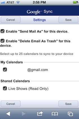 在iPhone手機上使用Gmail郵箱  教程