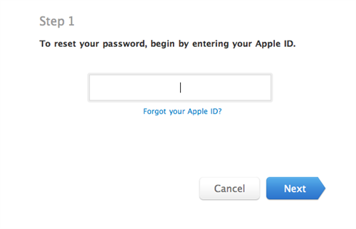 iTunes Store如何取回和更改密碼  