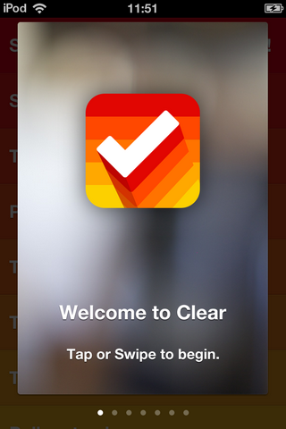iPhone手機應用軟件“Clear”評測  
