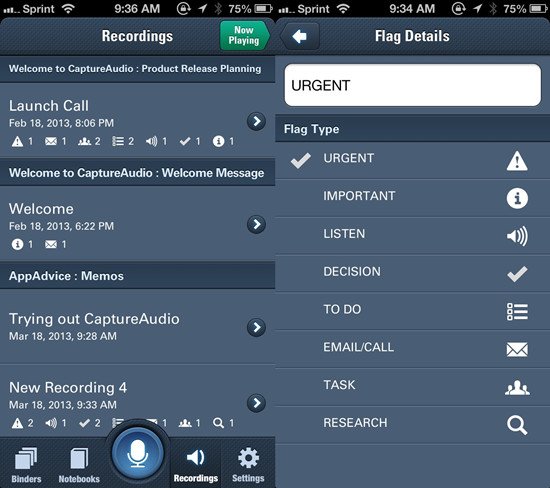 CaptureAudio能將你的iPhone變成一個全功能的錄音筆！