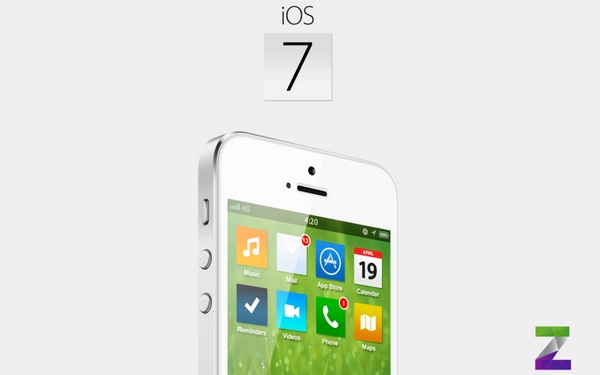 iOS 7先睹為快，扁平的概念設計  