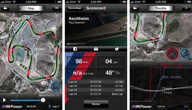 寶馬推出專業車手級駕駛追蹤App  