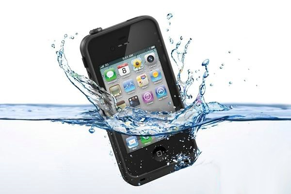 iphone手機掉水裡要怎麼處理？   教程