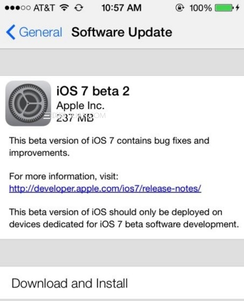 ios7 beta2更新了哪些新功能   教程