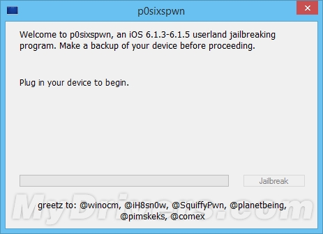 Windows下也可以iOS 6.1.x完美越獄了    