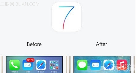 iOS7重拾經典反光效果玻璃Dock欄  