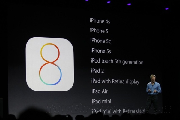 哪些蘋果設備可以升級iOS8  