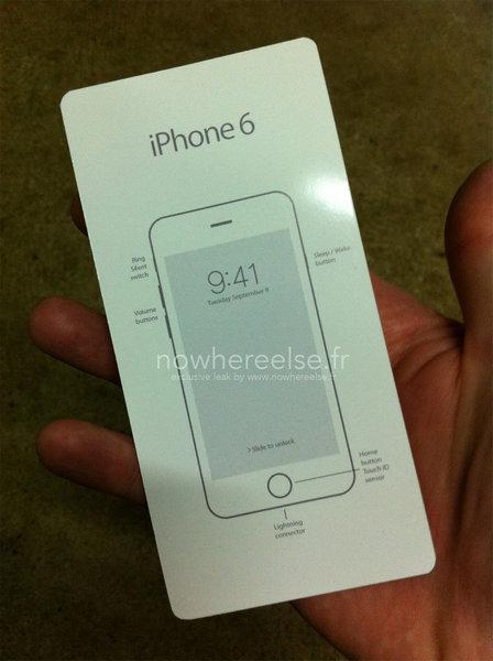 iPhone 6快速指南曝光 確認發布日期