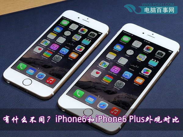 iPhone6和iPhone6 Plus的外觀有什麼不同  