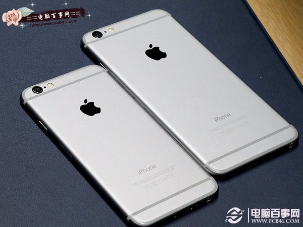 iPhone6和iPhone6 Plus背面對比