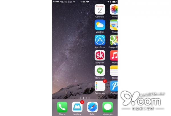 iOS8空白主屏功能怎麼用？  