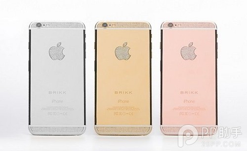 鑲鑽版iPhone 6/6 Plus奢華上市  