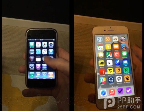 iOS8與iOS3的對決 iPhone6反應速度竟不及iPhone3G  