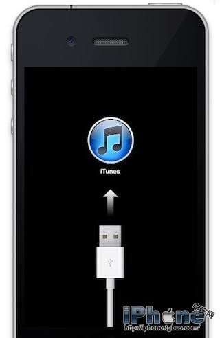 iPhone5開機顯示連接iTunes的解決方法  