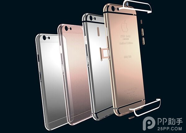 25Kt黃金版蘋果iPhone6s開箱圖賞  