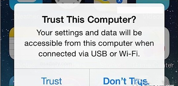 iPhone連接電腦不信任怎麼辦  