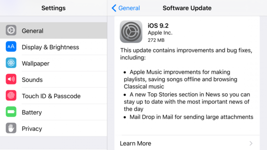 iOS9.2電量顯示故障如何解決?  