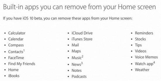 干貨 iOS 10到底可以刪除哪些預載App 