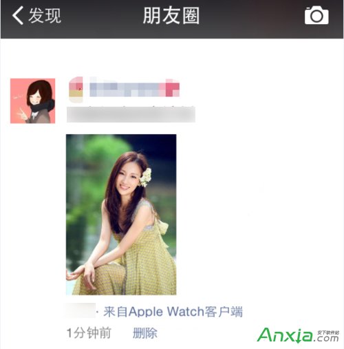 apple watch ,apple watch 朋友圈,Apple Watch客戶端