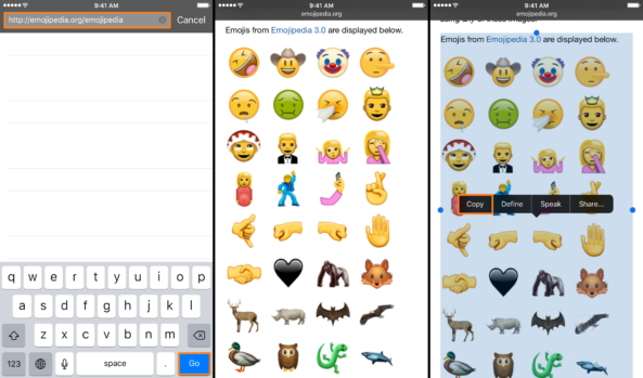 如何讓 iOS 設備用上最新Unicode 9.0 emoji
