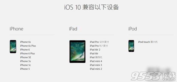 蘋果iOS10正式版有更新了哪些功能 蘋果ios10正式版什麼時候推出時間一覽
