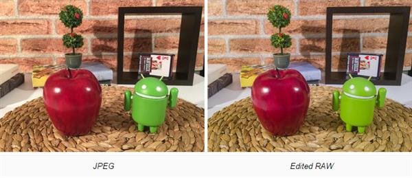 蘋果iPhone RAW和JPEG照片區別對比：差別好大