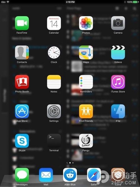 iOS9越獄插件RiftBoard：macOS的LaunchPad效果  