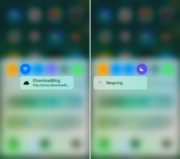 ios10如何給控制中心加入更多3D Touch  