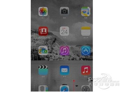 ios7控制中心怎麼打開