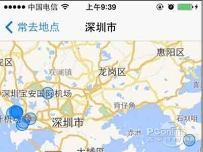 ios7如何關閉常去地點功能