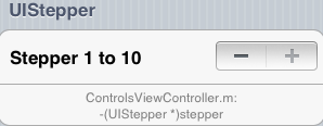 IOS5.0新引入的控件 UIStepper - 阿帕奇 - XGG  XGG