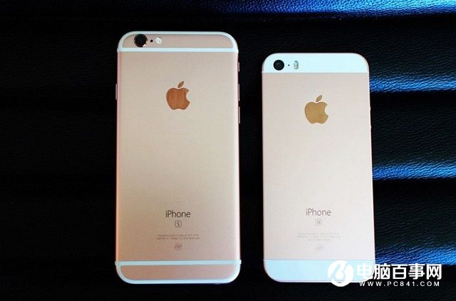 iPhone SE與iPhone 6s外觀對比