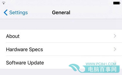 如何查看iPhone6s硬件規格？iPhone6s硬件規格查看教程