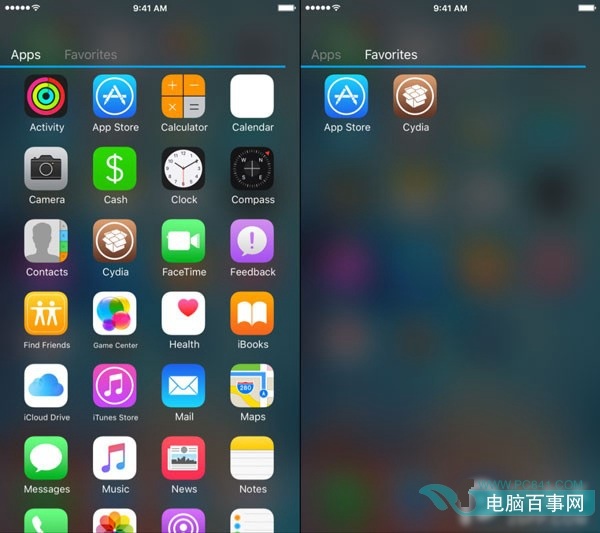 iOS9越獄插件AppDrawer：用iPhone體驗安卓應用抽屜