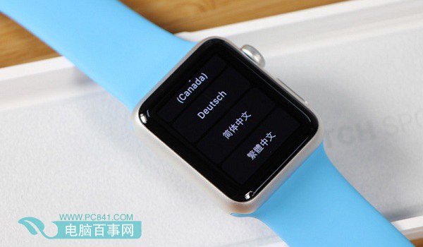 Apple Watch設置界面