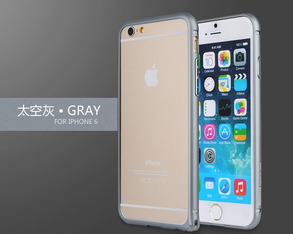 太空灰iPhone6金屬邊框手機殼圖片