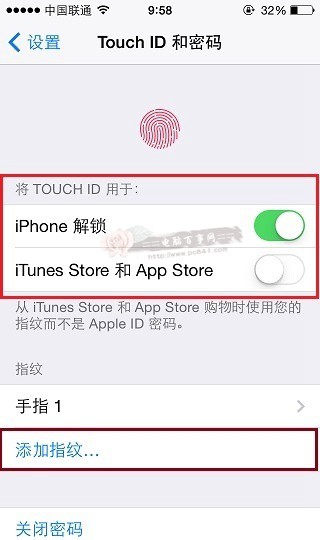 iPhone6 Plus指紋識別設置教程3