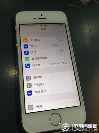 iphone5s升級移動4G流程介紹 iphone5s 4G破解實測