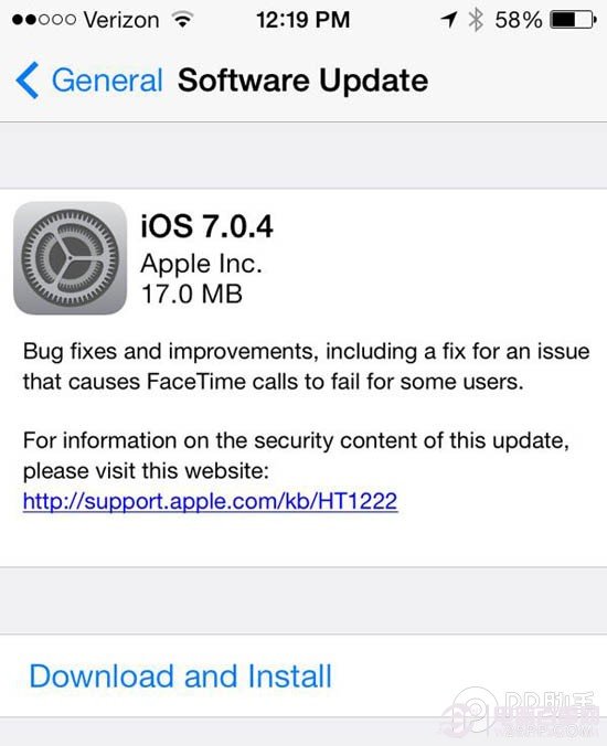 ios7.0.4 bug匯總 橫屏導致音樂播放界面黑屏 www.pc841.com