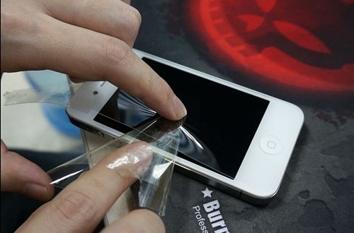 iPhone5s貼膜教程