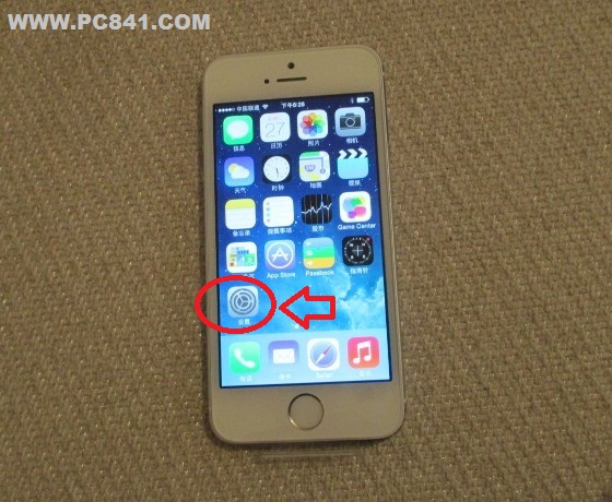 iPhone5s設置