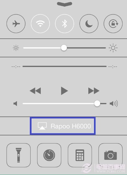 ios7 airplay在哪