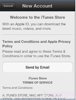 教你iPhone5免費注冊AppStore美國賬號