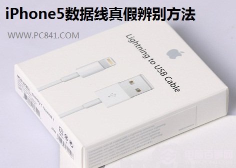 iPhone5數據線真假辨別方法