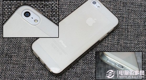iPPON透明硅膠iPone5手機殼背面防護