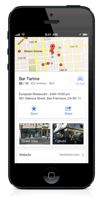 十個iOS版谷歌地圖使用技巧
