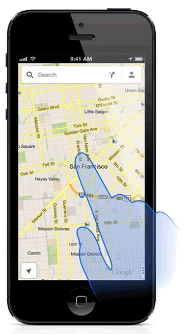 十個iOS版谷歌地圖使用技巧